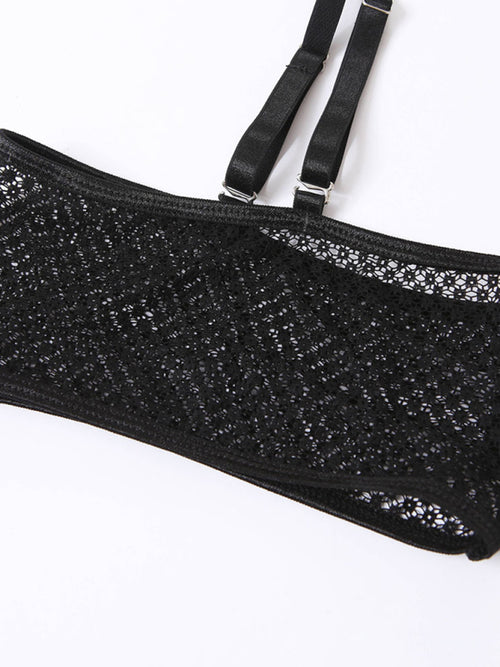 Juliet's Midnight Lace Seduction Set