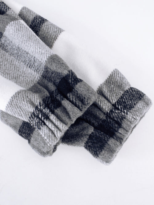 N.O.W. Women's Festive Plaid Outerwear Jacket