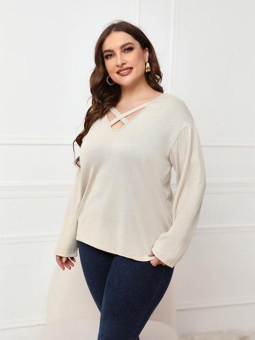 Sarah's Curves V-Neck Dream Top