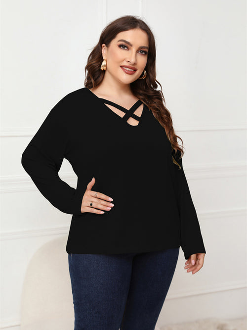 Sarah's Curves V-Neck Dream Top