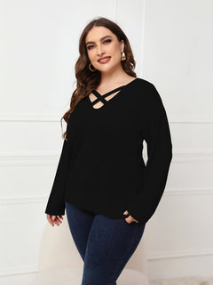 Sarah's Curves V-Neck Dream Top
