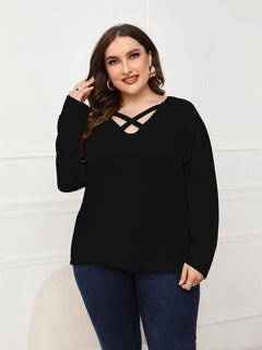 Sarah's Curves V-Neck Dream Top