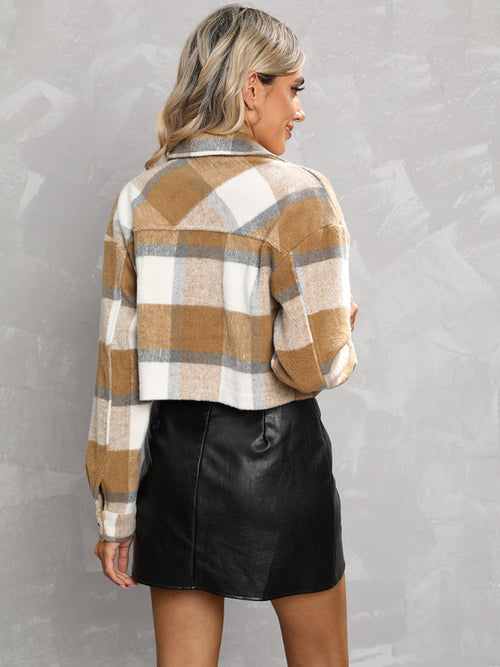 N.O.W. Refined Gray Woolen Fall Coat