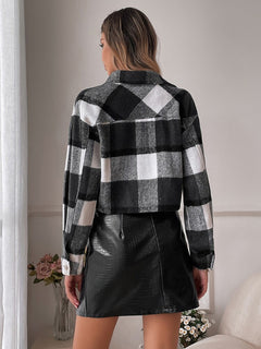 N.O.W. Refined Gray Woolen Fall Coat