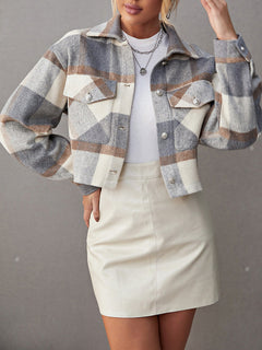 N.O.W. Refined Gray Woolen Fall Coat
