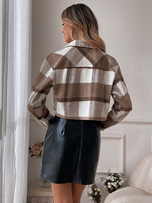 N.O.W. Refined Gray Woolen Fall Coat