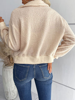 N.O.W. Ashley's Cozy Cream Sherpa Jacket