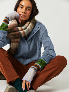 N.O.W. Olive Woven Jacket for Women