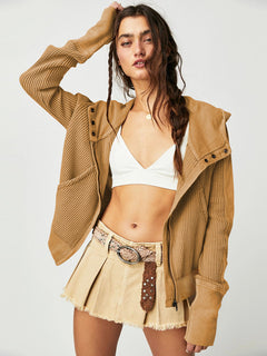 N.O.W. Olive Woven Jacket for Women