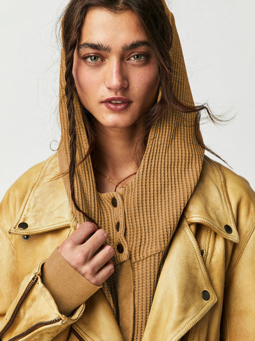 N.O.W. Olive Woven Jacket for Women