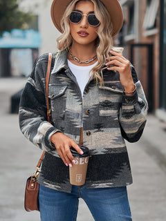 N.O.W. Geometric Statement Woolen Coat