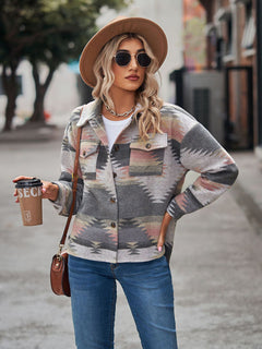 N.O.W. Geometric Statement Woolen Coat