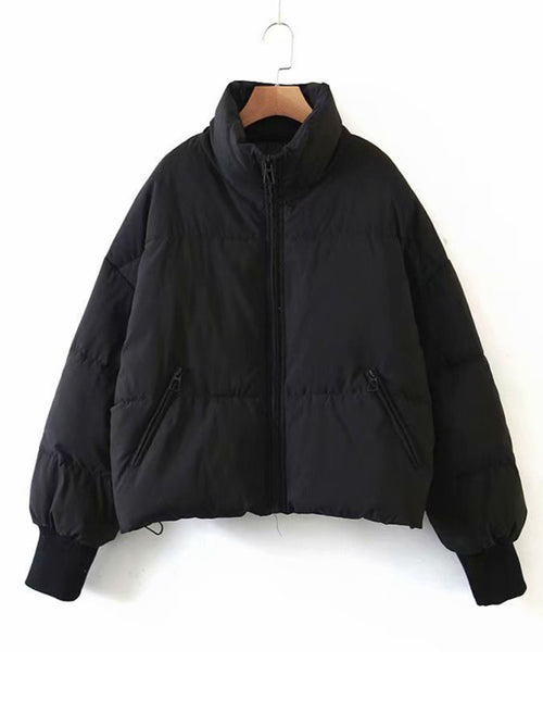N.O.W. Classic Black Puffer Coat