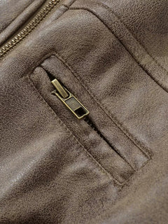 N.O.W. Women's Slim Fit Leather Jacket