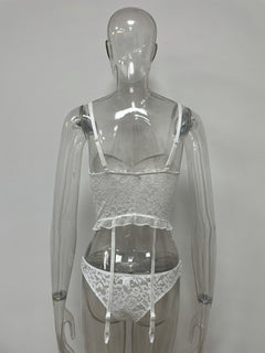 Mira's Midnight Lace Desire Set