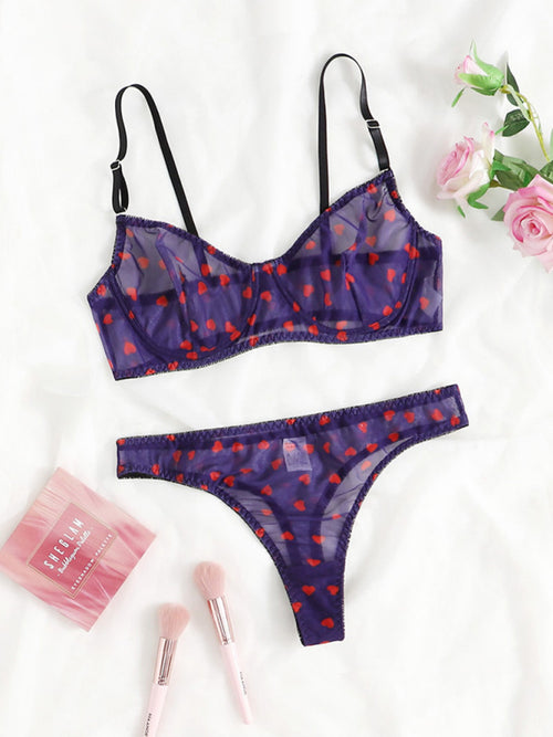 Isabella's Rose Embrace Lingerie Set