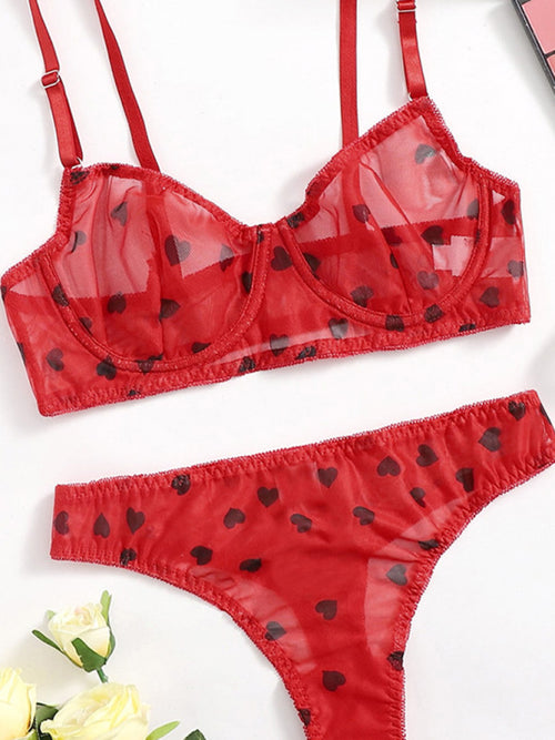 Isabella's Rose Embrace Lingerie Set