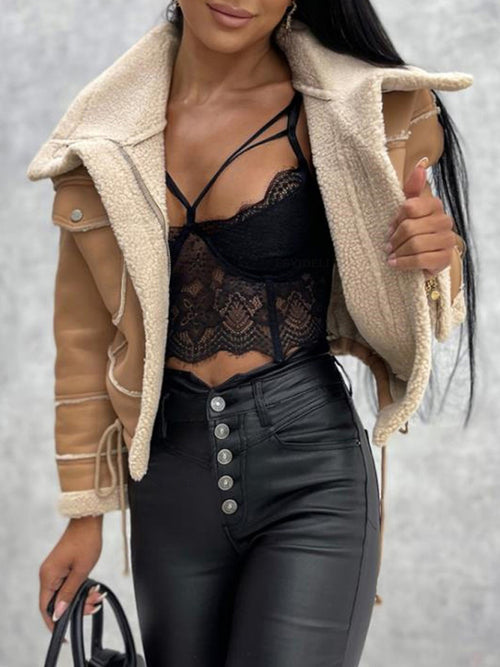 N.O.W. Women's Autumn Wool Motorcycle Jacket