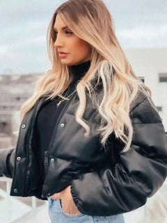 N.O.W. Women's Timeless Blue Puffer Jacket