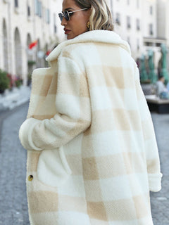N.O.W. Classic Gray Plaid Winter Coat