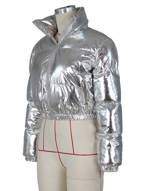 N.O.W. Glossy Warm Short Coat