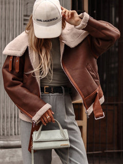 N.O.W. Timeless Grey Lamb Wool Jacket