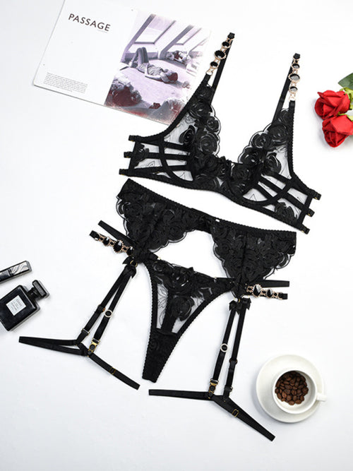 Juliet's Blush Lace Seduction Set