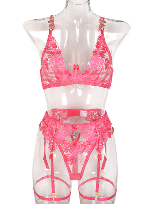 Juliet's Blush Lace Seduction Set