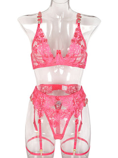 Juliet's Blush Lace Seduction Set