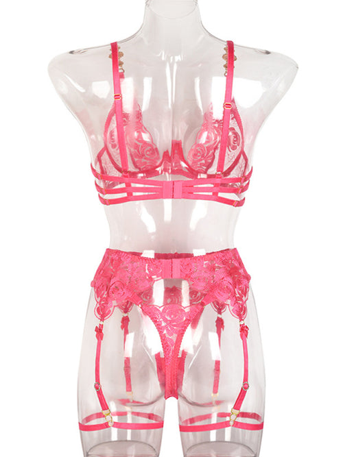 Juliet's Blush Lace Seduction Set