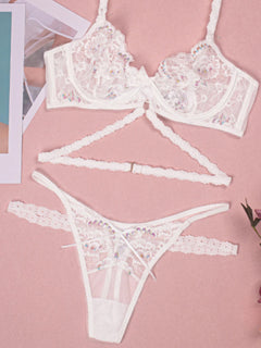 Lila's Rose Kiss Lace Ensemble