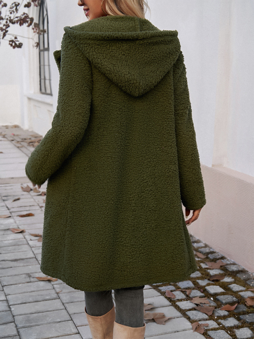 N.O.W. Timeless Plush Coat for Autumn