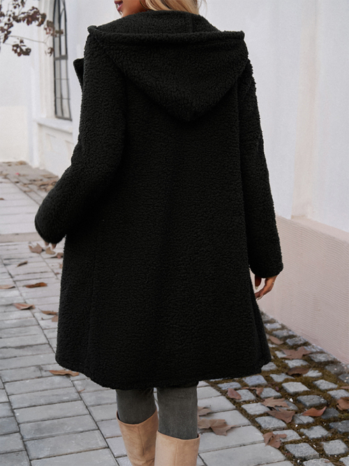 N.O.W. Timeless Plush Coat for Autumn