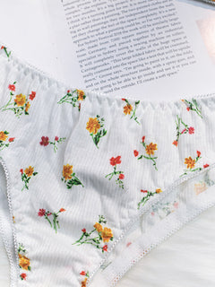 Mila's Floral Embrace Lace Set