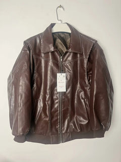 N.O.W. Vintage Charm Leather Jacket