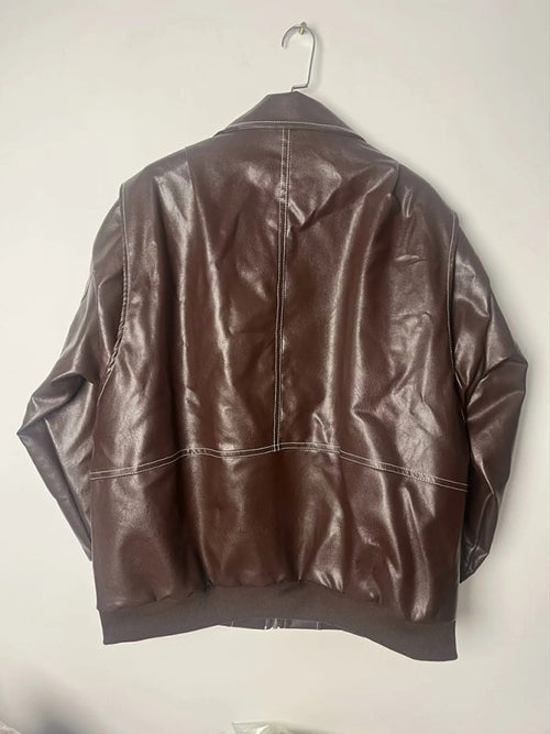 N.O.W. Vintage Charm Leather Jacket