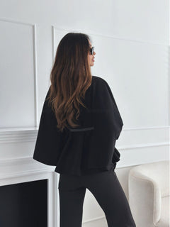 N.O.W. Timeless Woolen Cape for Autumn