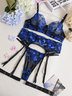 Mira's Rose Embrace Lace Set