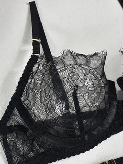 Luna's Blush Desire Lace Set