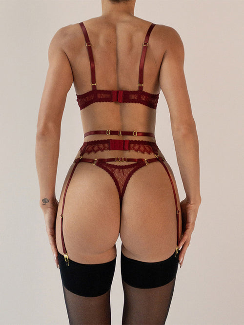 Luna's Blush Desire Lace Set