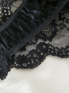 Scarlett's Midnight Lace Elegance Set