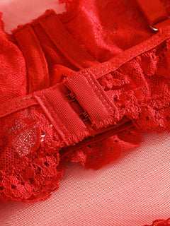 Scarlett's Midnight Lace Elegance Set