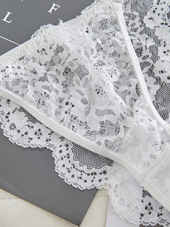 Scarlett's Midnight Lace Elegance Set