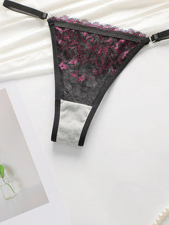 Sabrina's Scarlet Whisper Lace Set