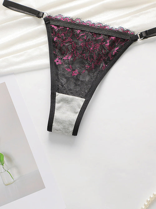 Sabrina's Scarlet Whisper Lace Set