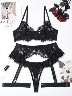 Juliet's Rose Whisper Lace Set