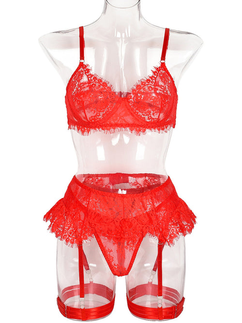 Juliet's Rose Whisper Lace Set