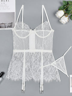 Juliet's Blush Lace Dream Nightgown