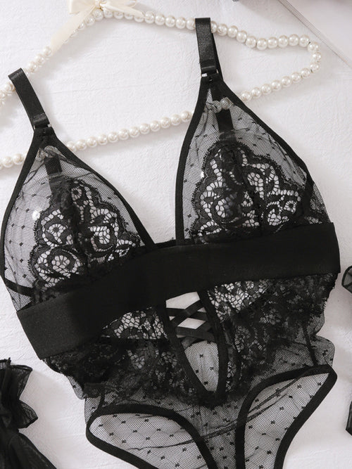 Sophia's Blossoming Midnight Romance Jumpsuit