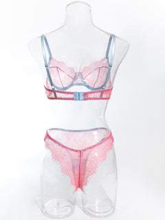 Nina's Velvet Embrace Lace Bra